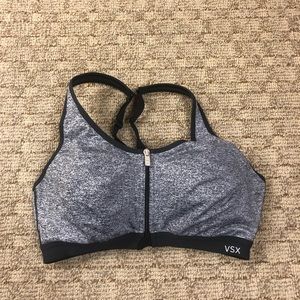 Zipper Sports Bra
